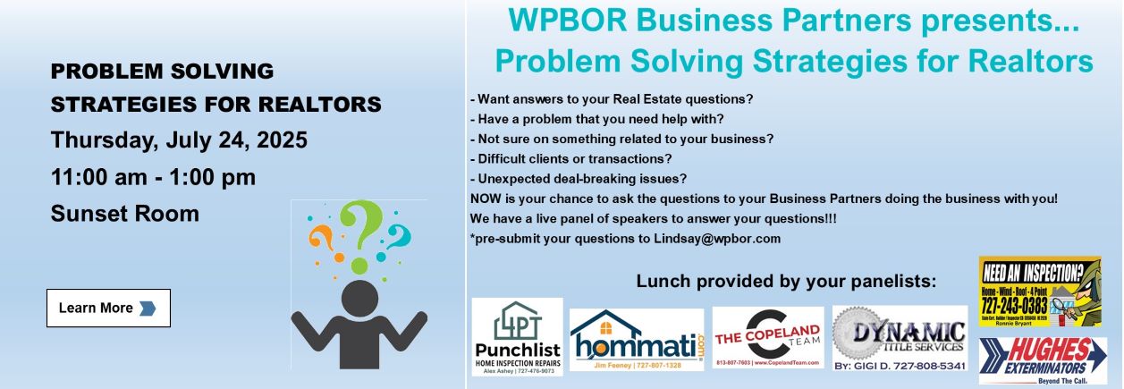 Problem Solving Strategies for Realtors Class Description