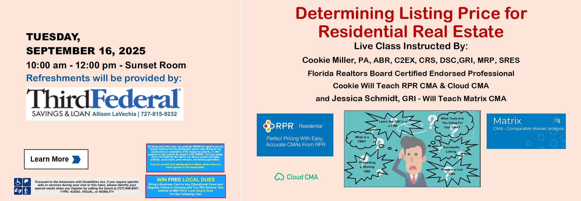Determining Listing Price for Residential Real Estate Class Description