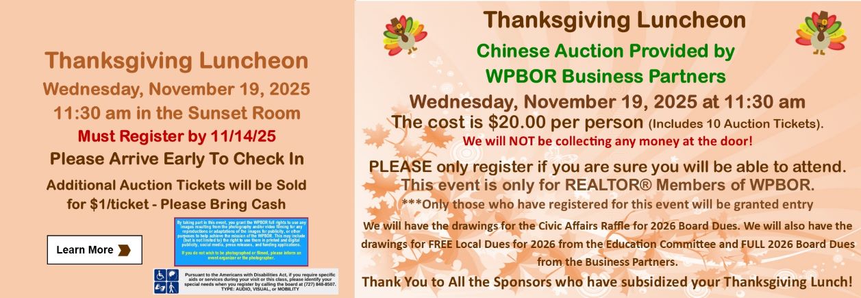 Thanksgiving Luncheon Description