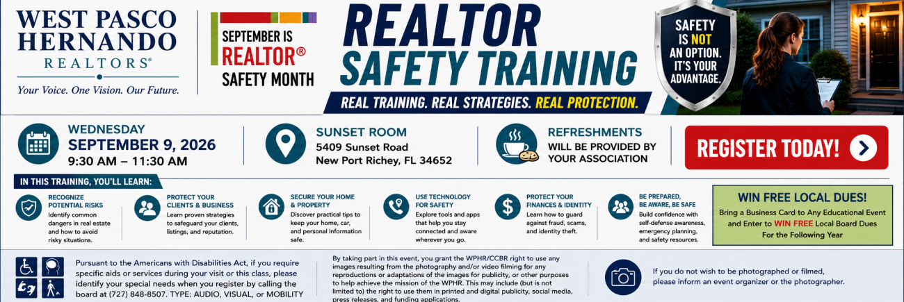Realtor Safety Training-NPR Class Description